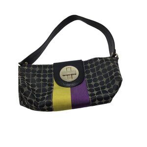Kate Spade Clutch Purse Bag *  multicolor*Purple Gold